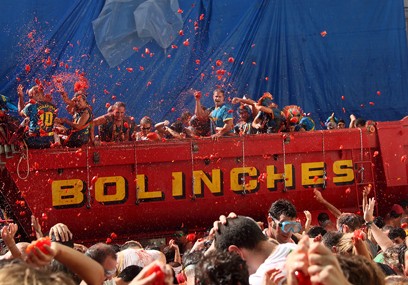 La Tomatina та Середземноморська Іспанія